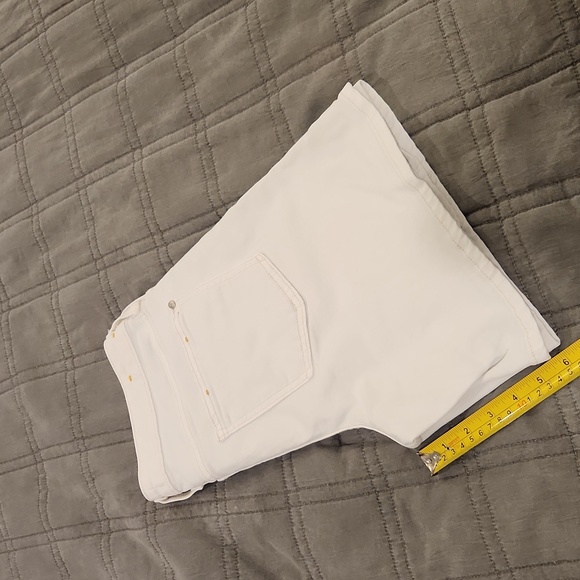 Anthropologie Pilcro And The Letterpress White Jean Shorts Size 30! - Picture 10 of 13